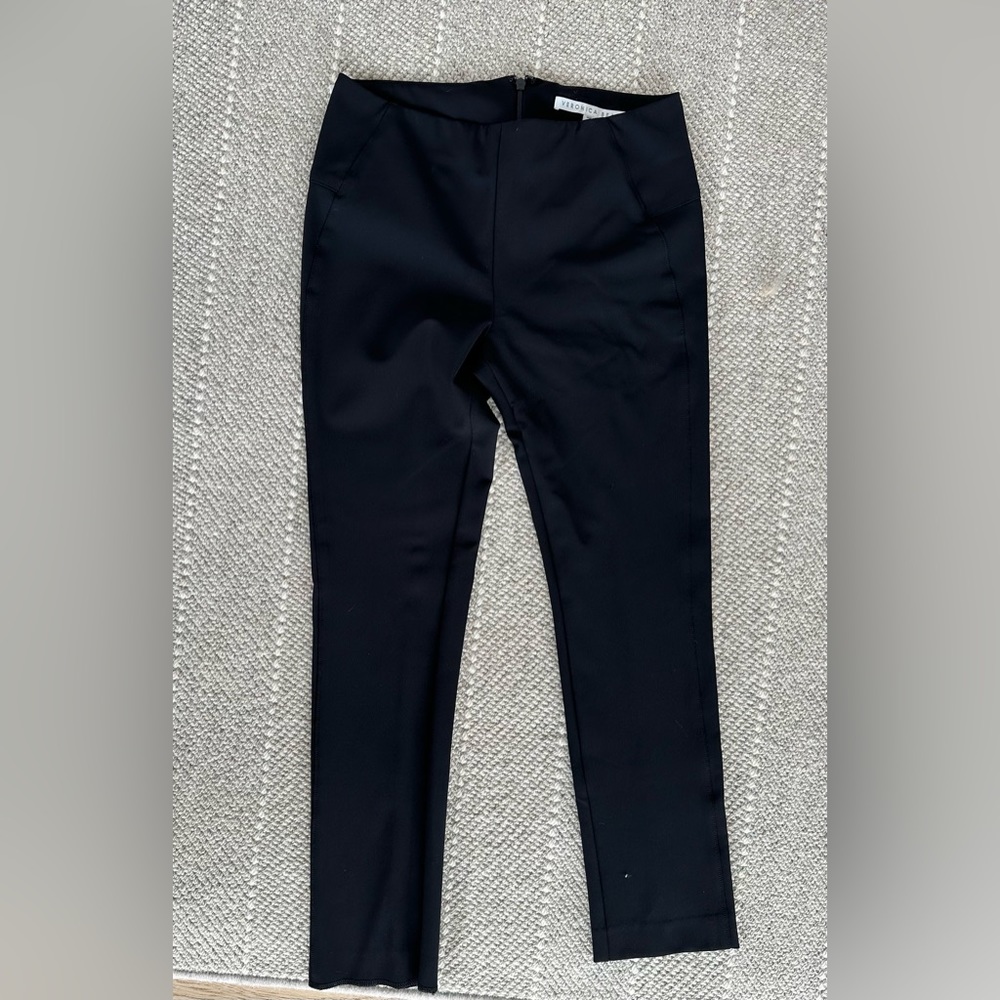 Veronica Beard black scuba pant